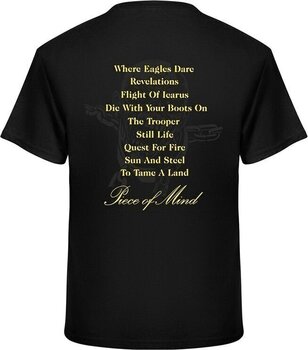 Риза Iron Maiden Piece Of Mind Tracks Black 2XL Риза - 2