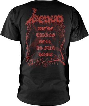 T-Shirt Venom Welcome To Hell Black/Red XL T-Shirt - 2