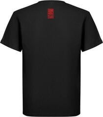 T-Shirt Iron Maiden Axe Eddie Red White Circle Back And Front - 1