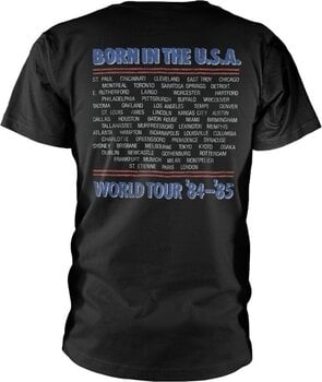 Camiseta de manga corta Bruce Springsteen Tour '84-'85 Black L Camiseta de manga corta - 2