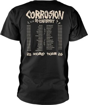 Риза Corrosion Of Conformity Forever Amplified Tour 2025 Black L Риза - 2
