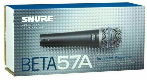 Dynamisk instrument mikrofon Shure BETA 57A Dynamisk instrument mikrofon - 7