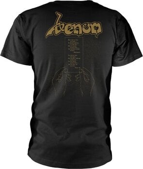 T-Shirt Venom At War With Satan Black/Gold XL T-Shirt - 2