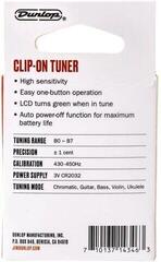 Clip Τιούνερ Dunlop DTC4 Clip Τιούνερ - 4