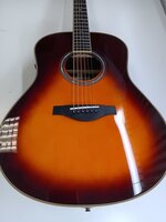 Yamaha LL-TA BS Brown Sunburst Dreadnought elektro-akoestische gitaar