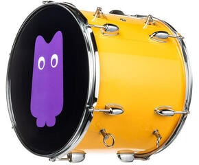 Pohodni boben NRG Stadium Pulse 14" Standard SET Navijaški boben 14" Yellow Flash - 1