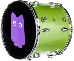 Bubanj za marširanje NRG Stadium Pulse 14" Basic SET Navijački bubanj 14" Green Strike - 1