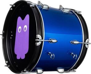 Bubanj za marširanje NRG True Ultra 16" Basic SET Navijački bubanj 16" Blue Wave - 1