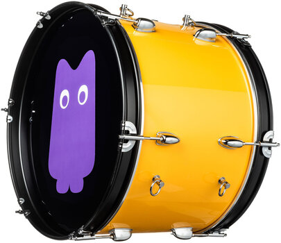 Pohodni boben NRG Crowd Power Standard SET Navijaški boben 18" Yellow Flash - 2