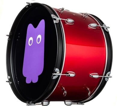 Pohodni boben NRG Grand Roar Standard SET Navijaški boben 20" Red Fire - 2