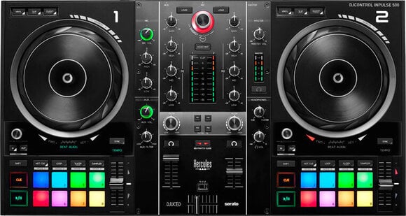 Contrôleur DJ Hercules DJ DJControl Inpulse 500 Standard SET Contrôleur DJ - 2