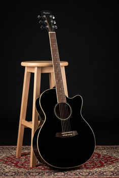 Jumbo akoestische gitaar Pasadena PJC-300 Black Jumbo akoestische gitaar - 12