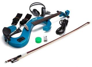 Electric Violin Stagg EVN 4/4 Blue Electric Violin - 2