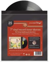 Veske/etui til LP-plater Legend Vinyl LV29 Vinyl Record Sleeves (7" Vinyl) 25 Black - 1