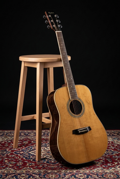 Dreadnought Guitar Pasadena PD-350 Natural Gloss Dreadnought Guitar (Just unboxed) - 12