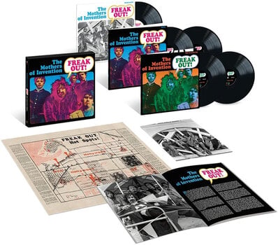 Vinyl Record The Mothers Of Invention / Frank Zappa - Freak Out! (Remastered) (Box Set) (60th Anniversary/Limited Edition) (180 g) (5 LP) - 2