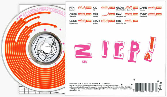 Muzički CD DIIV - Zirp! (CD) - 3