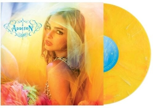 LP deska Addison Rae - Addison (Gatefold) (Yellow Marble Coloured) (LP) - 2
