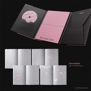 Mūzikas kompaktdisks BLACKPINK - The 3rd Mini Album [Deadline] Black Version (CD) - 3