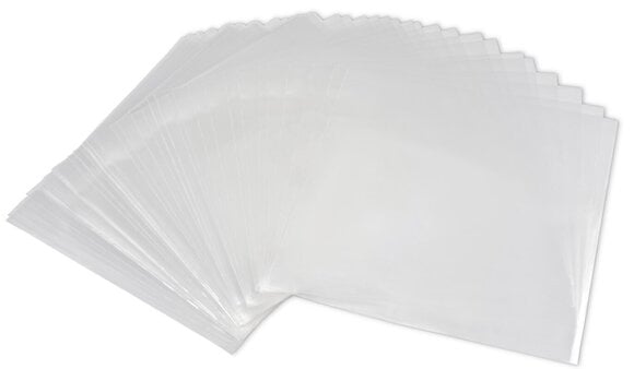 Koffer für LP-Platten Legend Vinyl LV30 Mixed Pack - Curved Base Inner & Outer LP-Cover (12" Vinyl) 50 Crystal Clear - 12