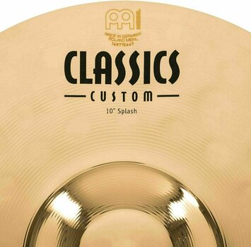 Splash Cymbal Meinl CC10S-B Classics Custom Splash Cymbal 10" - 4