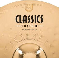 Hihat Becken Meinl CC14MH-B Classics Custom Medium 14" Hihat Becken - 4