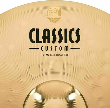 Cymbale charleston Meinl CC14MH-B Classics Custom Medium Cymbale charleston 14" - 5