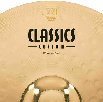 Crash Cymbal Meinl CC16MC-B Classics Custom Medium Crash Cymbal 16" - 4