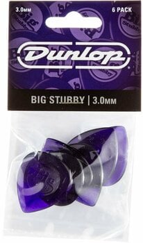 Plektrum Dunlop 475R 3.00 Big Stubby 6 Plektrum - 2