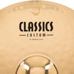 Crash Cymbal Meinl CC18MC-B Classics Custom Medium 18" Crash Cymbal - 3