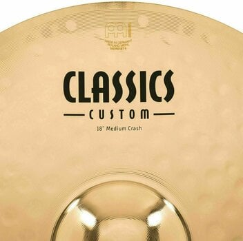 Crash talerz perkusyjny Meinl CC18MC-B Classics Custom Medium Crash talerz perkusyjny 18" - 4