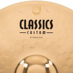 Crash Cymbal Meinl CC16PC-B Classics Custom Powerful 16" Crash Cymbal - 2