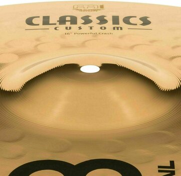 Crash Cymbal Meinl CC16PC-B Classics Custom Powerful Crash Cymbal 16" - 5