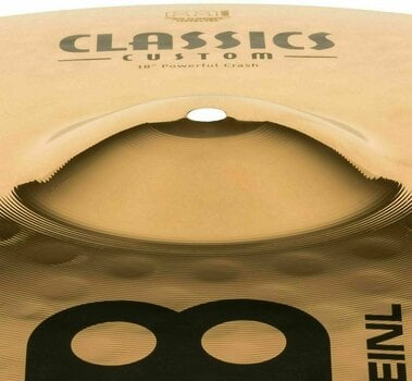 Crash talerz perkusyjny Meinl CC18PC-B Classics Custom Powerful Crash talerz perkusyjny 18" - 5