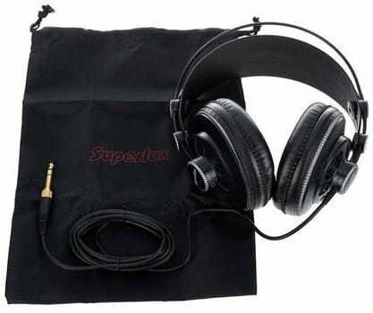 On-ear -kuulokkeet Superlux HD-681 Grey-Musta - 3