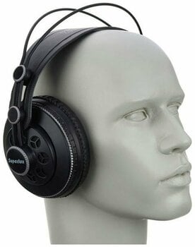 Trådløse on-ear hovedtelefoner Superlux HD-681 Grey-Sort - 5