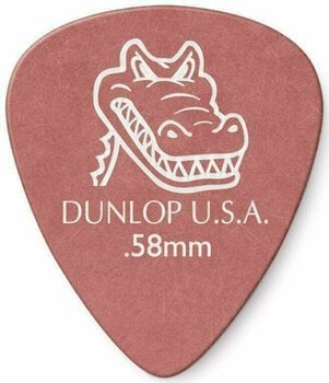 Médiators Dunlop 417P 0.58 Gator Grip Standard Médiators - 2