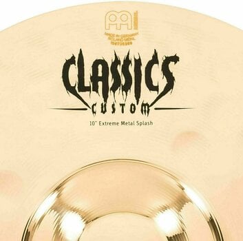 Splash talerz perkusyjny Meinl CC10EMS-B Classics Custom Extreme Metal Splash talerz perkusyjny 10" - 4