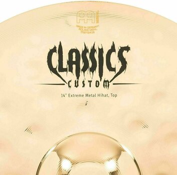 Cymbale charleston Meinl CC14EMH-B Classics Custom Extreme Metal Cymbale charleston 14" - 5