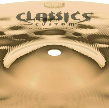 Cymbale charleston Meinl CC14EMH-B Classics Custom Extreme Metal Cymbale charleston 14" - 6