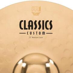 Crash Cymbal Meinl CC15MC-B Classics Custom Medium 15" Crash Cymbal - 3