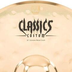 Crash Cymbal Meinl CC16EMC-B Classics Custom Extreme Metal 16" Crash Cymbal - 3