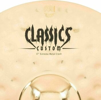 Crash Cymbal Meinl CC17EMC-B Classics Custom Extreme Metal Crash Cymbal 17" - 4