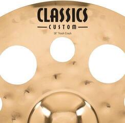 Crash Cymbal Meinl CC18TRC-B Classics Custom Trash 18" Crash Cymbal - 3