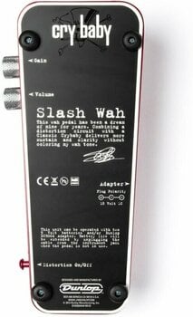 Wah-Wah pedál Dunlop SW95 CryBaby Slash Signature Wah-Wah pedál - 5