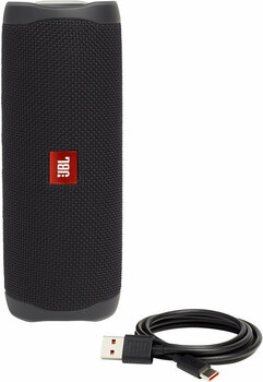 portable Speaker JBL Flip 5 Black - 4