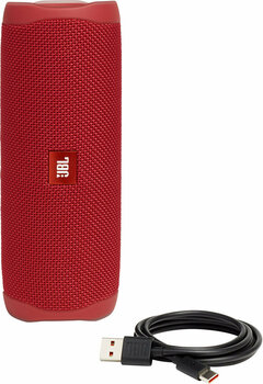 portable Speaker JBL Flip 5 Red - 4