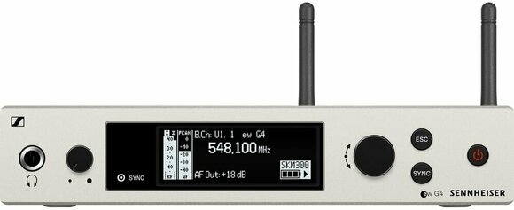 Récepteur pour systèmes sans fil Sennheiser EM 300-500 G4 AW+: 470-558 MHz - 2