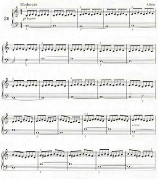 Note za klavijature Vilém Kurz Elementární etudy - 78 progresivně seřazených etud pro 1. a 2. stupeň klavírní hry Nota - 3