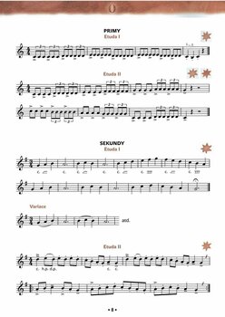 Music sheet for strings Eva Bublová Houslová knížka pro radost aneb Začínáme ve 3. poloze 2 Music Book - 2